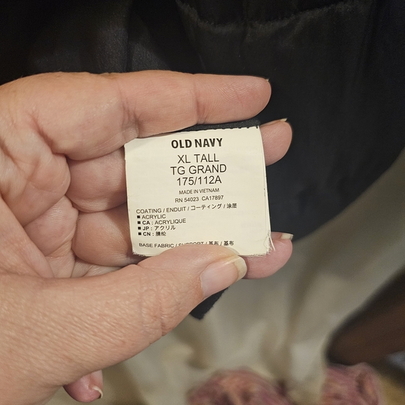 Old Navy Black Puffer Jacket with Faux Fur Collar - Picture 7 of 7